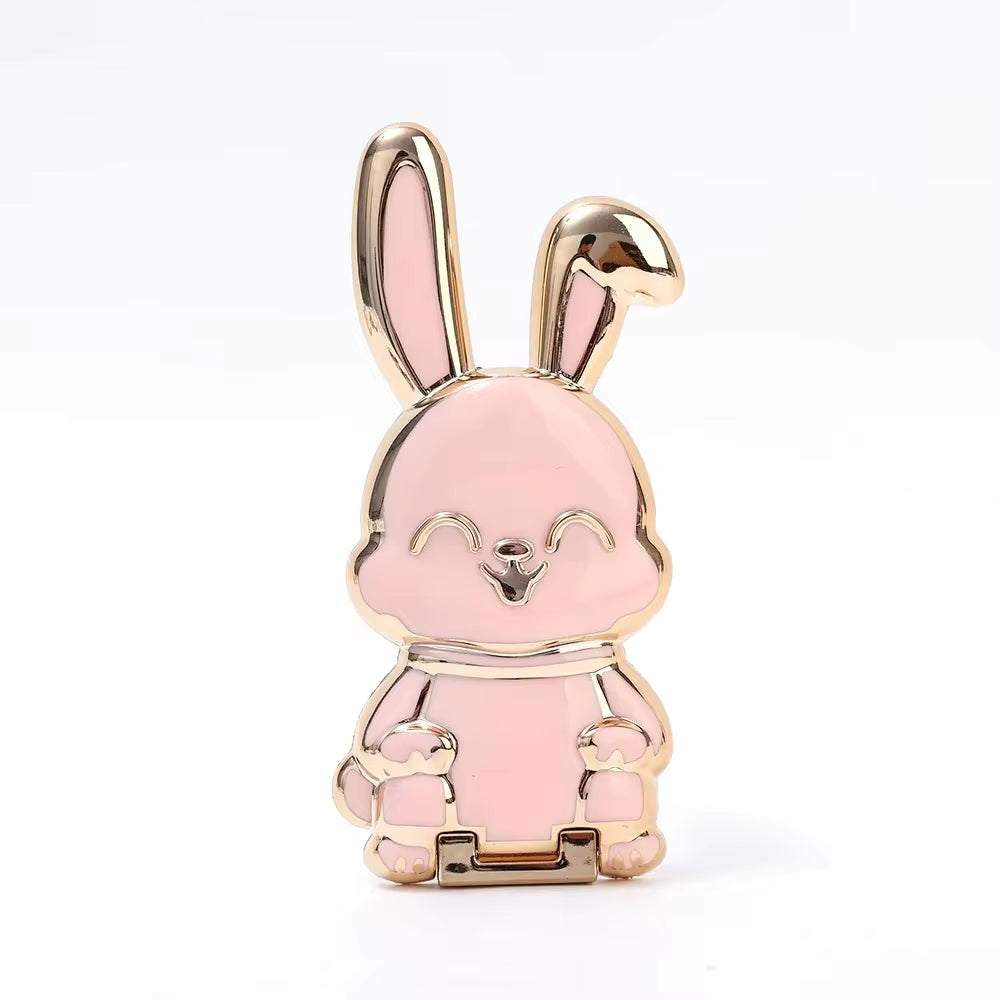 Finger Ring Phone Holder Desktop Ultra-Thin Cartoon Rabbit Phone