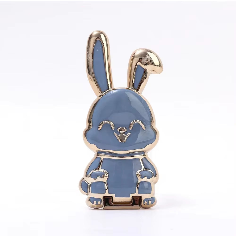 Finger Ring Phone Holder Desktop Ultra-Thin Cartoon Rabbit Phone