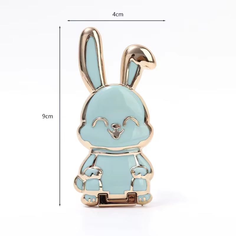 Finger Ring Phone Holder Desktop Ultra-Thin Cartoon Rabbit Phone