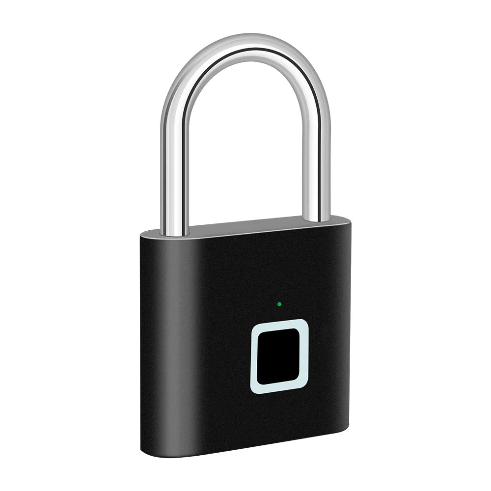 Keyless USB Charging Fingerprint Lock Smart Padlock 