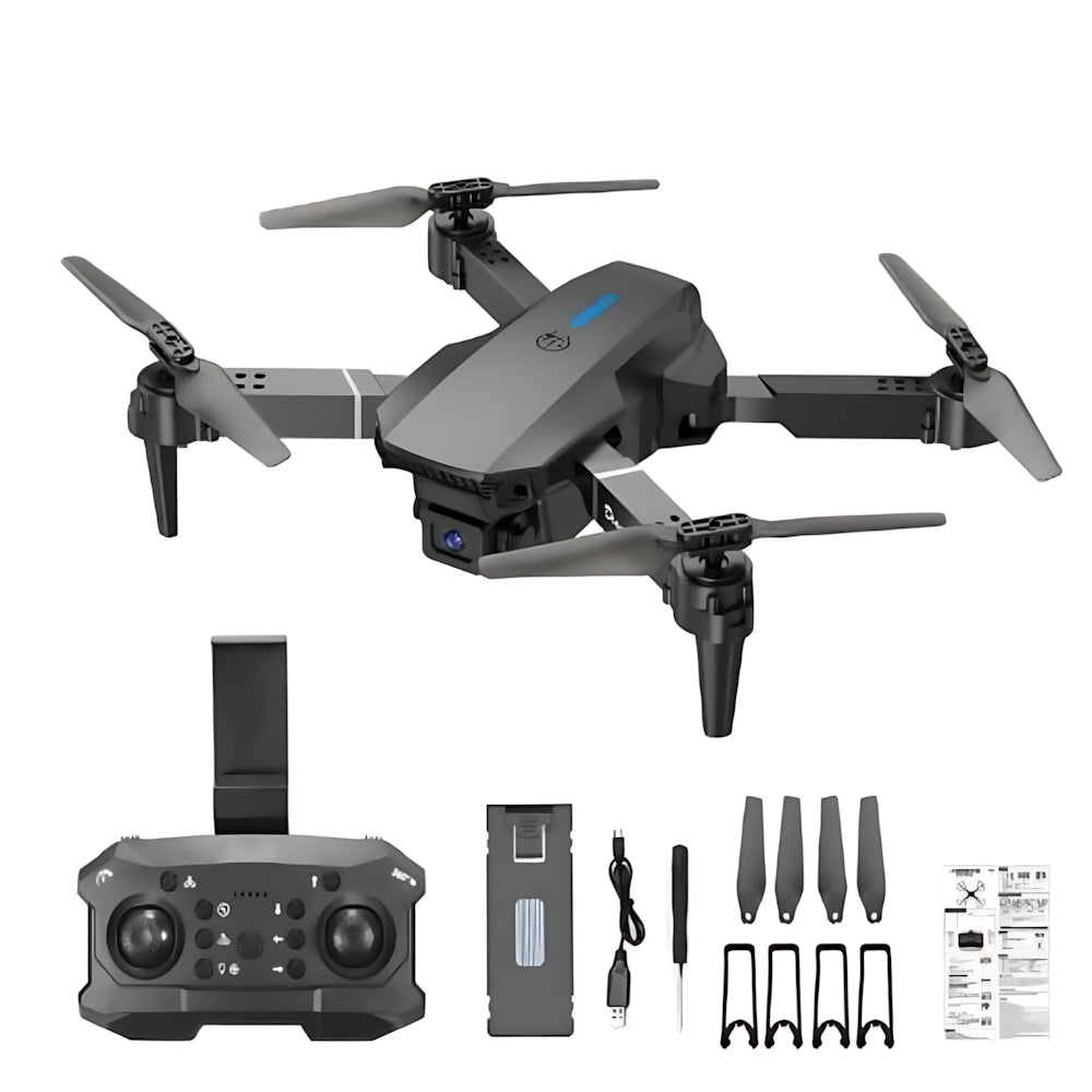 8K Drone with HD Camera GPS Drones Wifi FPV Foldable RC Quadcopter 3Battery Gift