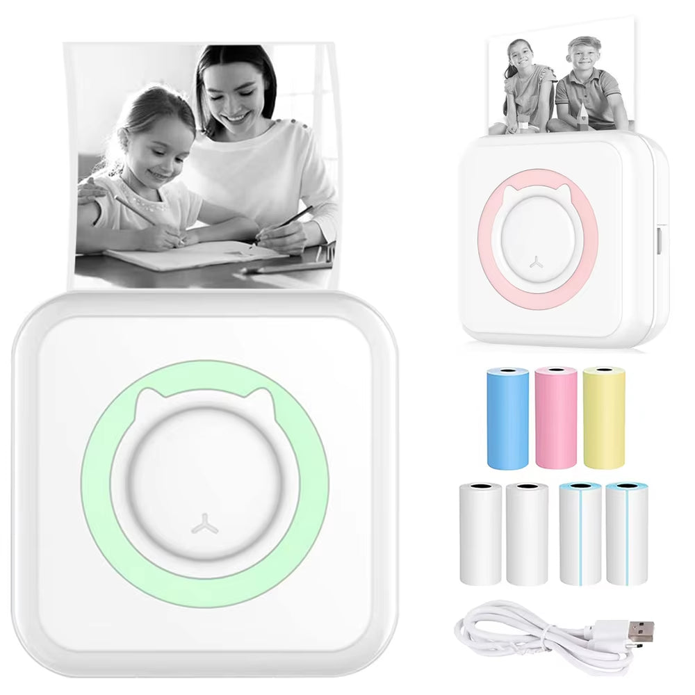 Mini Thermal Label Printer Smart Pocket Portable 