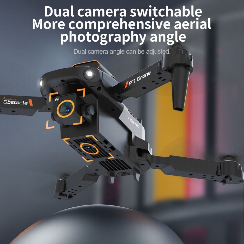 8K Drone with HD Camera GPS Drones Wifi FPV Foldable RC Quadcopter 3Battery Gift