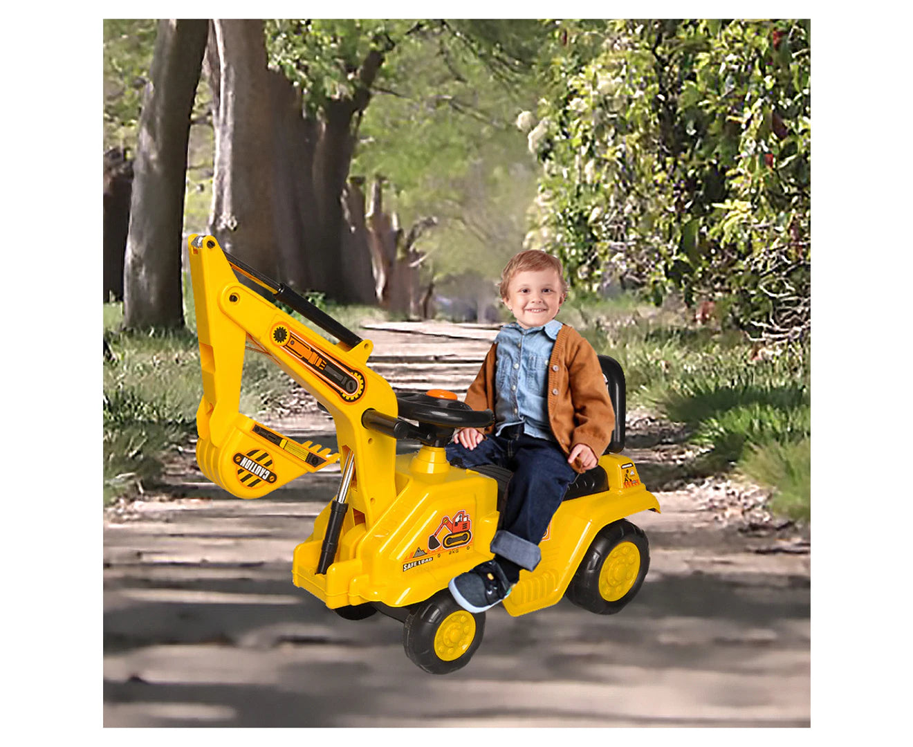 Kids' Ride on Excavator