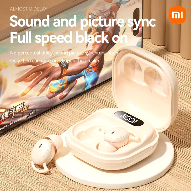 Xiaomi Wireless Sleep Invisible Earbuds Bluetooth5.4 Gaming Sport Headphones Hifi Stereo Sound Music Headphones TWS Earphones