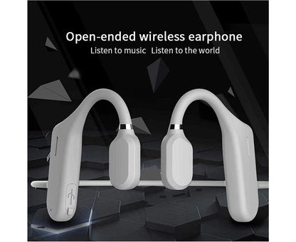 Wireless Sports Headphones with Mic Bluetooth 5.0 Waterproof and Sweatproof Headphones - Gray