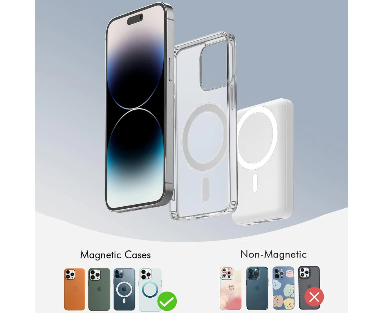 Magnetic Power Bank Wireless Charger 