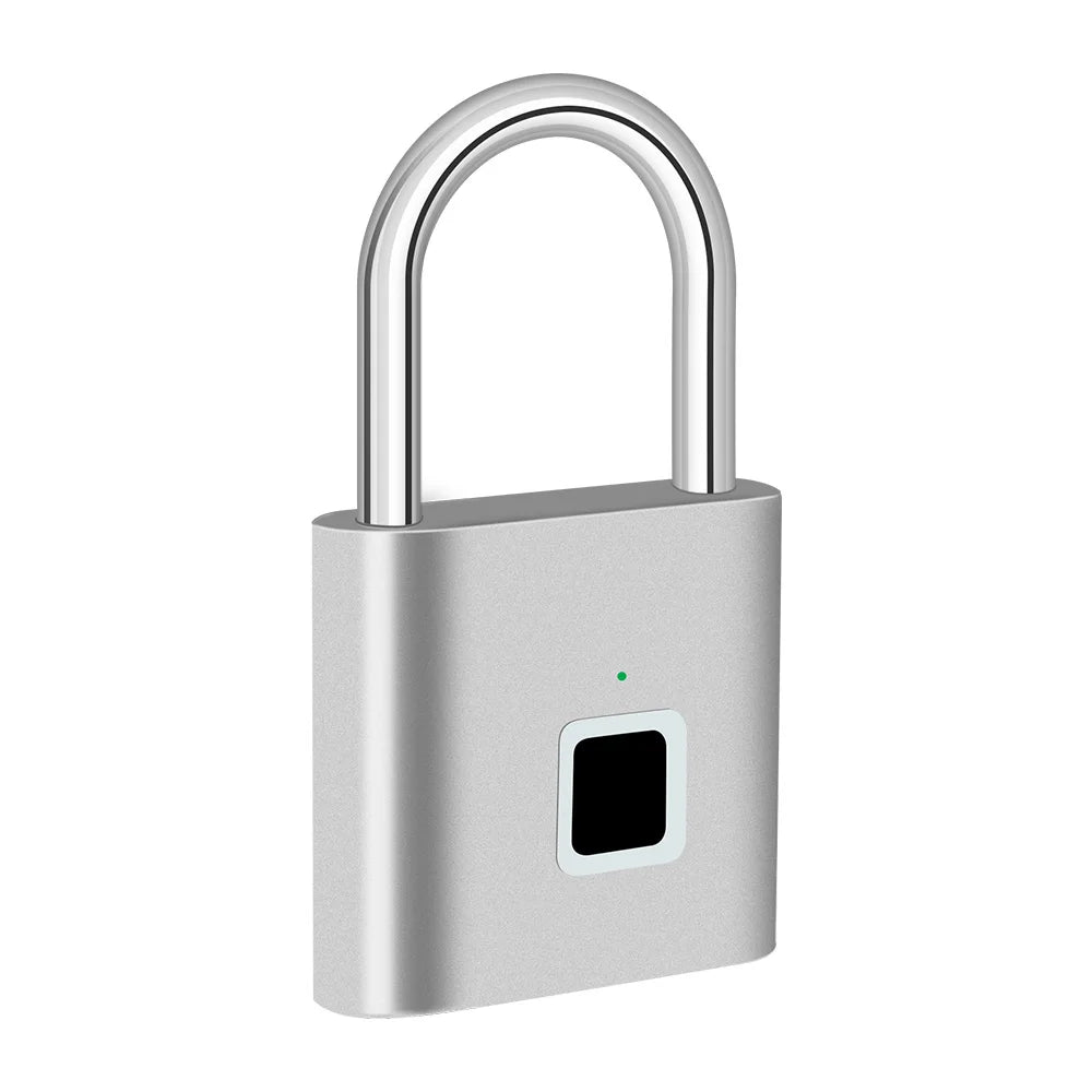 Keyless USB Charging Fingerprint Lock Smart Padlock 