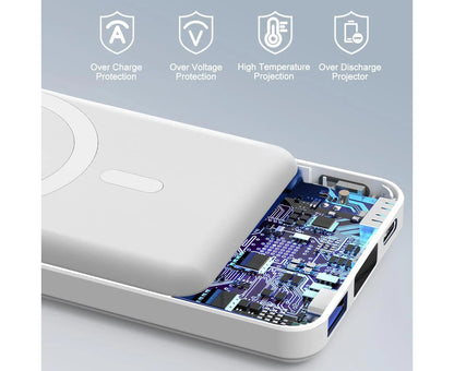 Magnetic Power Bank Wireless Charger 