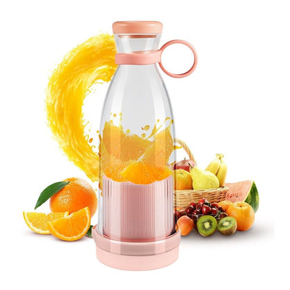 Portable USB Electric Fruit Juicer Blender Bottle Juice Shaker Smoothie Maker